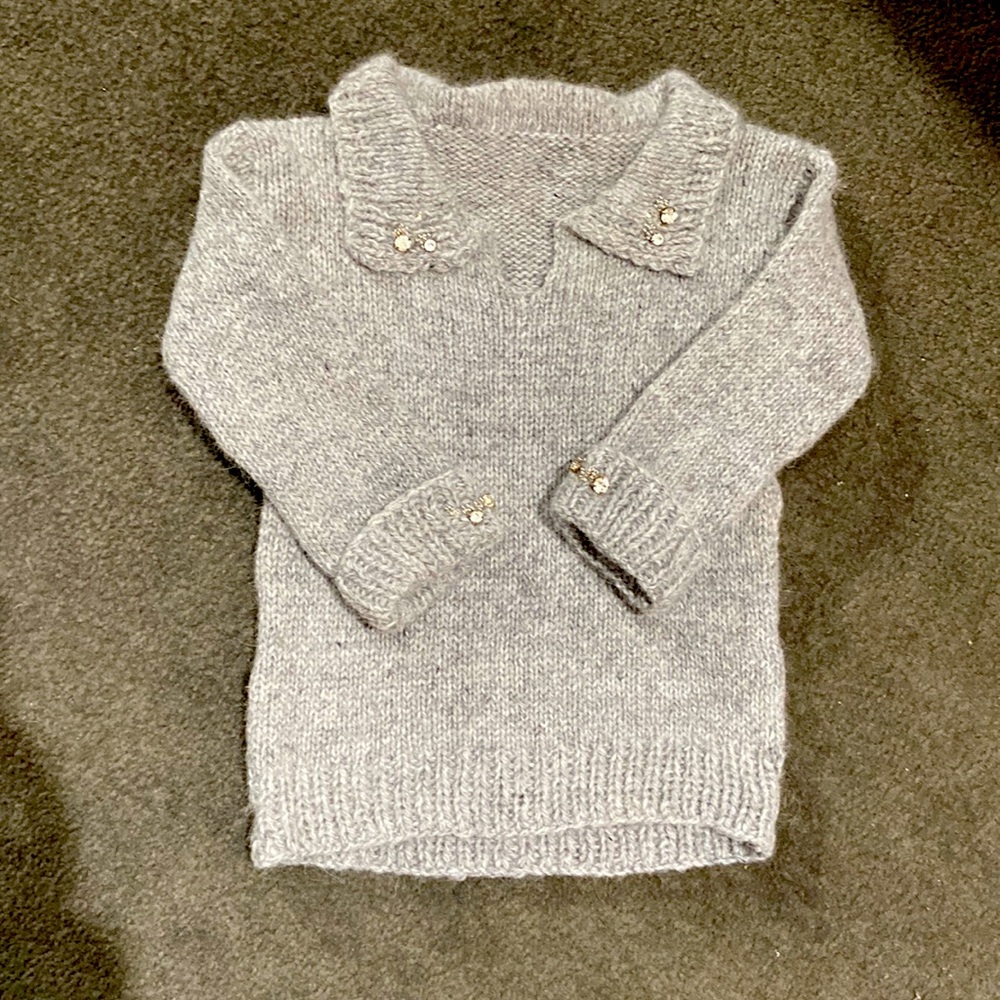 BABY sweater WOOL and CASHMERE.